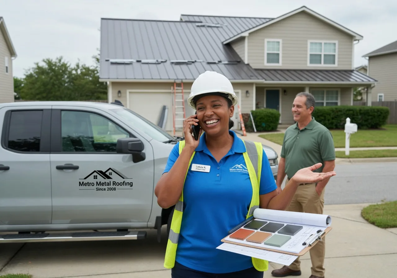Storm Damage Metal Roof Repair in West Elkton, OH